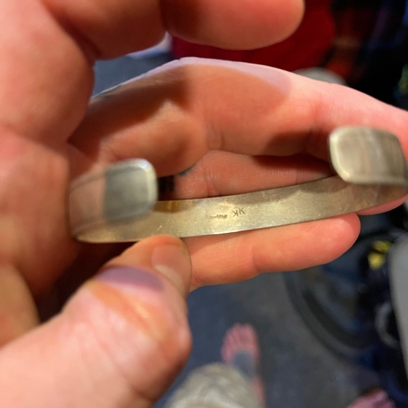 Beautiful hand made silver bracelet - Picture 4 of 8